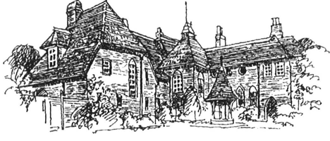 ウィリアム・モリス邸『レッド・ハウス』（設計：フィリップ・ウェッブ、ロンドン郊外ベクスリーヒース、1859年）